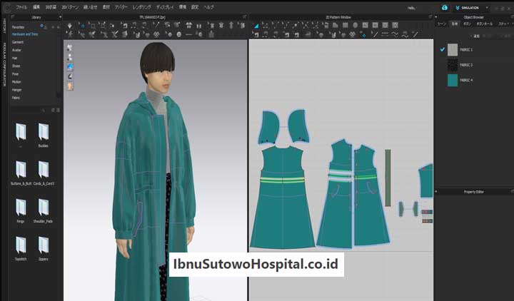 Aplikasi Desain Baju CLO 3D