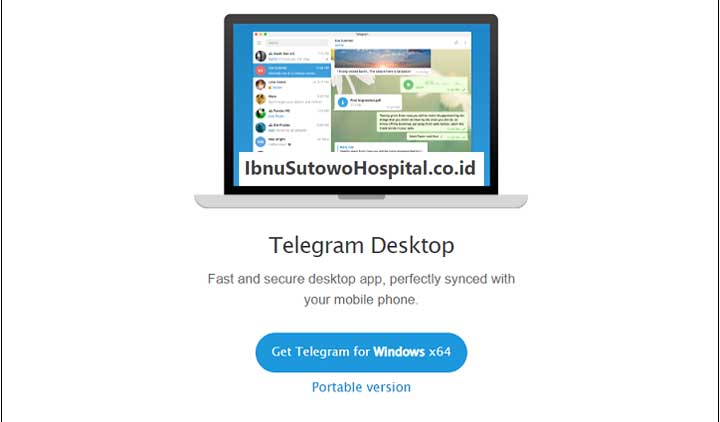 cara download video telegram di laptop