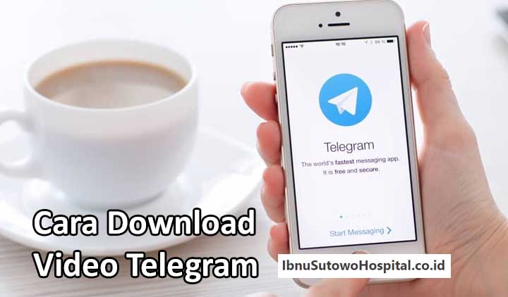 cara download video telegram