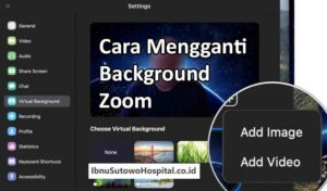 cara mengganti background zoom