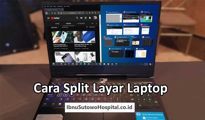 cara split layar laptop