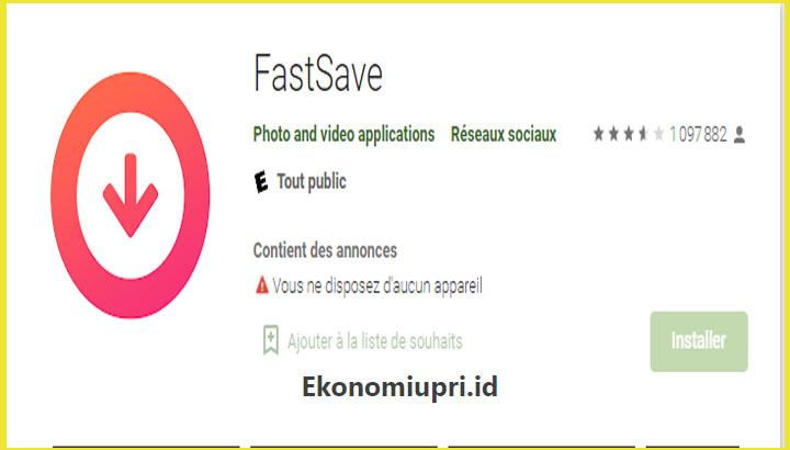Download Video Snack Video Aplikasi FastSave