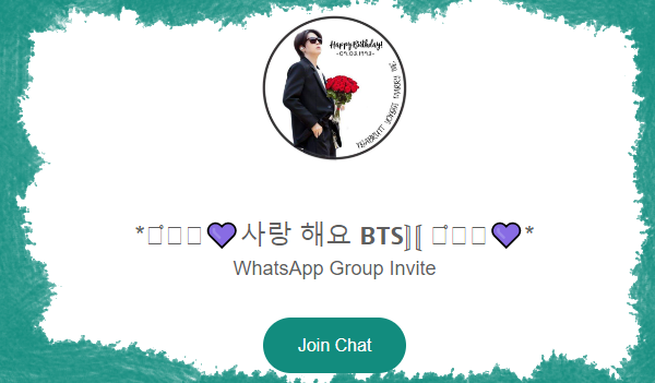 BTS Army Whatsapp Group Link
