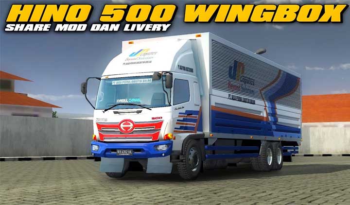 Download Mod BUSSID Truck Hino