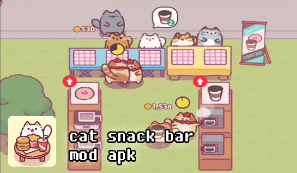 cat snack bar mod unlimited money