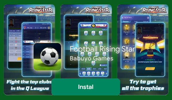 Download Football Rising Star Mod Apk