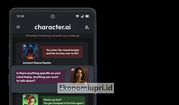 Character AI App