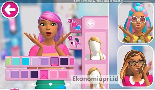 Fitur-Fitur dari Barbie Dreamhouse Mod Apk