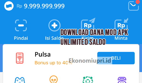 Link Download Dana APK Mod (Unlimited saldo) untuk Android